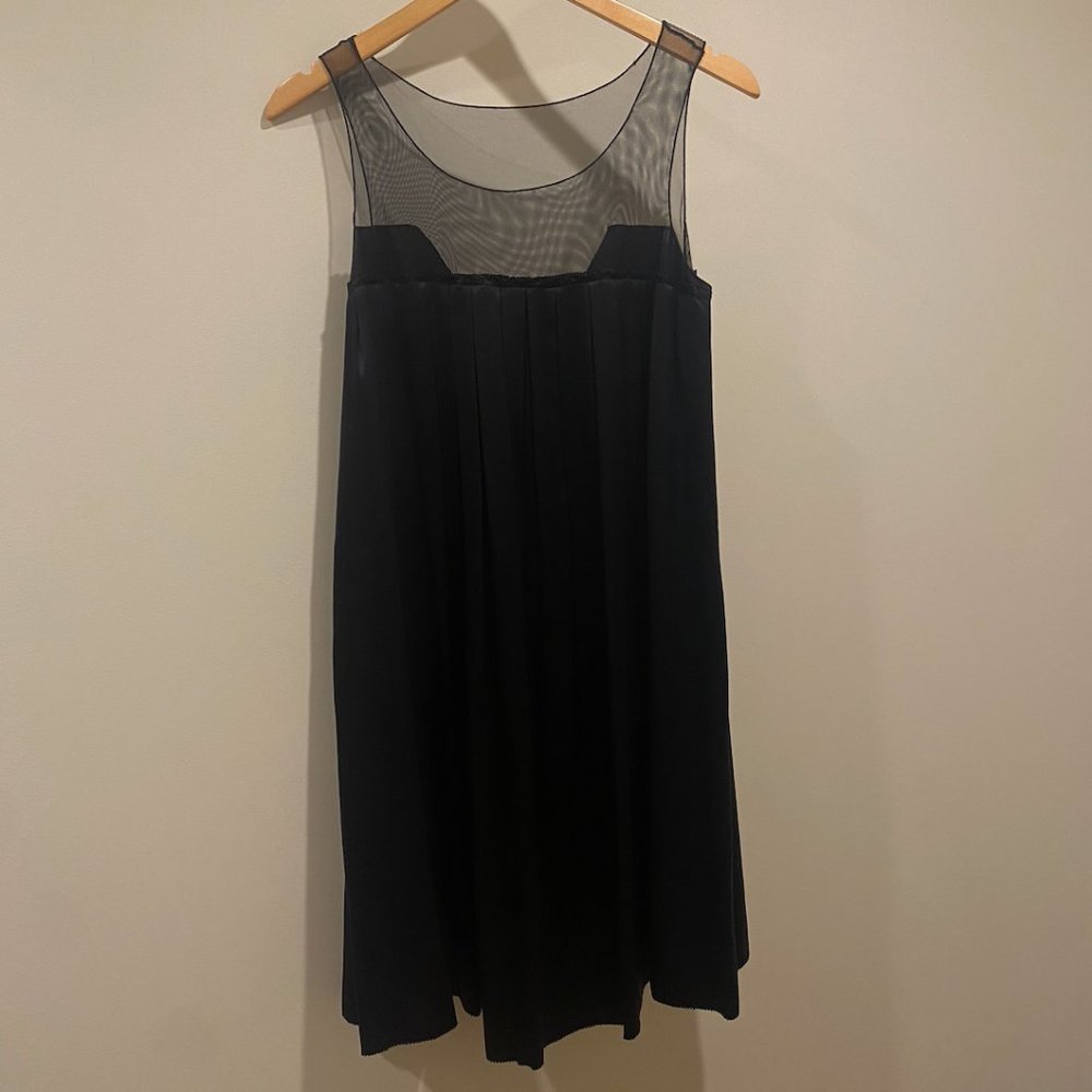 Vivienne Tam Mini Black Dress (Size 10)
